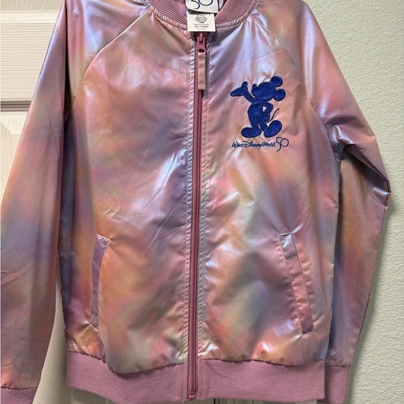Disney Other - Disney Pink Iridescent Jacket
